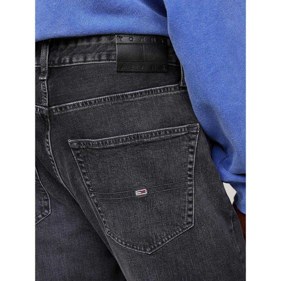 Tommy Hilfiger Ανδρικό παντελόνι Dad Regular Black Jeans
